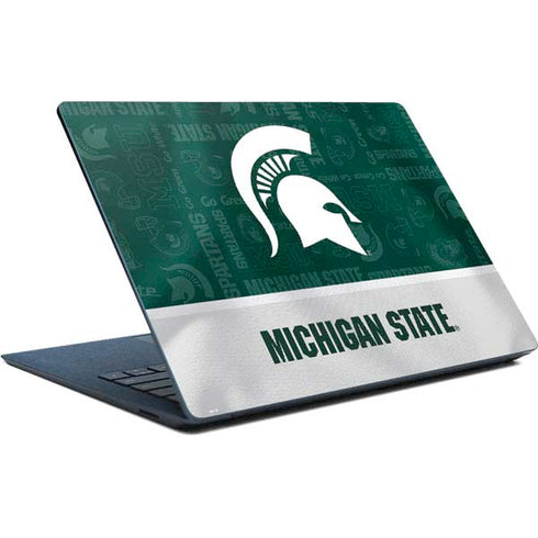 Michigan State University Jersey Split Surface Laptop Skin